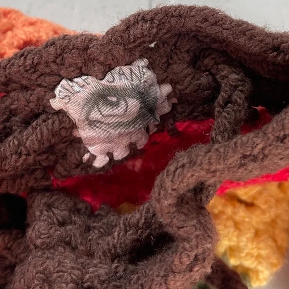 Colorful Crochet Arm Warmers by Sleepy Jane, Rare - Picture 3 of 5